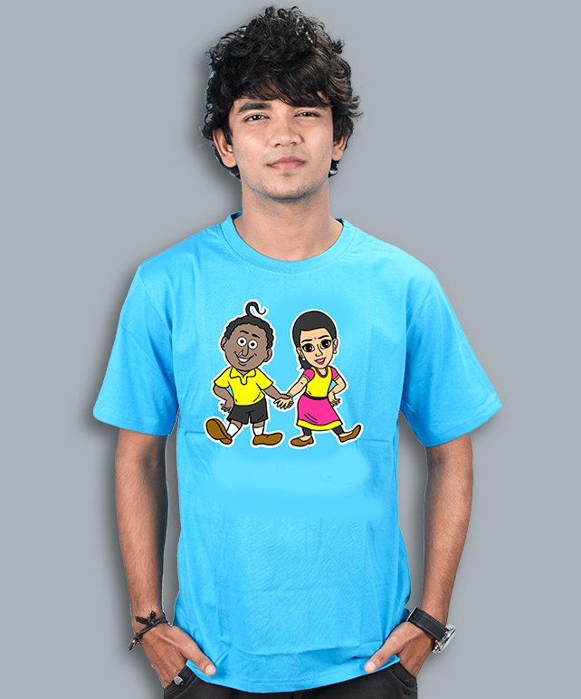 Natia Puja SkyBlue T-shirt