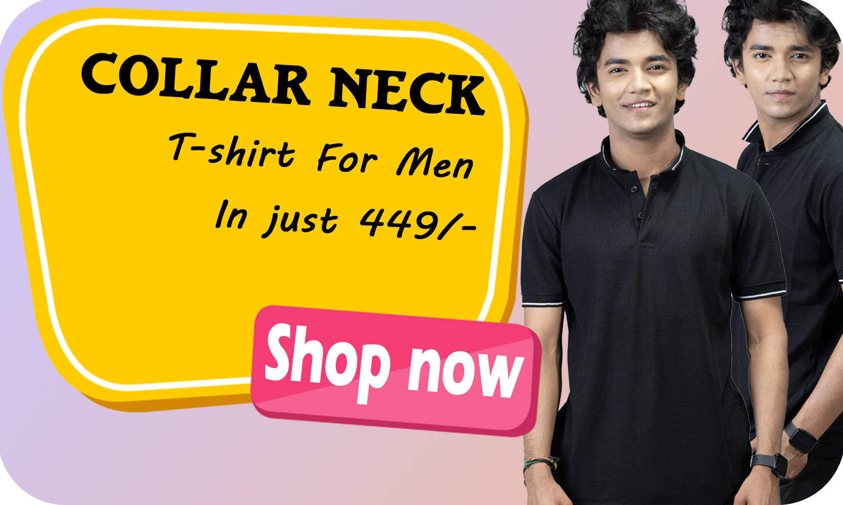 Collar Neck T-shirt